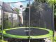 trampoline de jardin