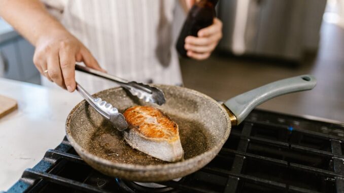 La cuisson du poisson